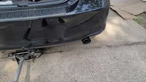 Scion tc1 header an magnaflow muffler.