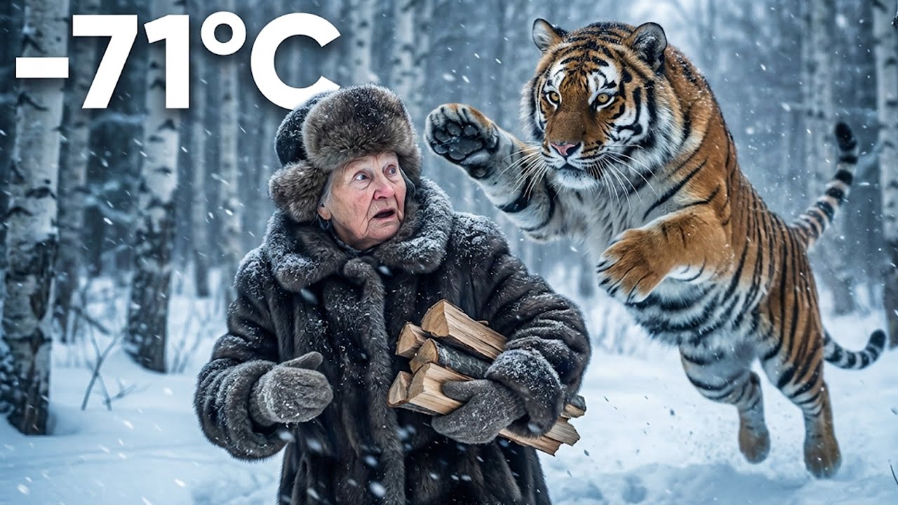 Trapped on a Cliff: How a 90-Year-Old Woman Survived a Yakutia Tiger Attack | Yakutia Survival