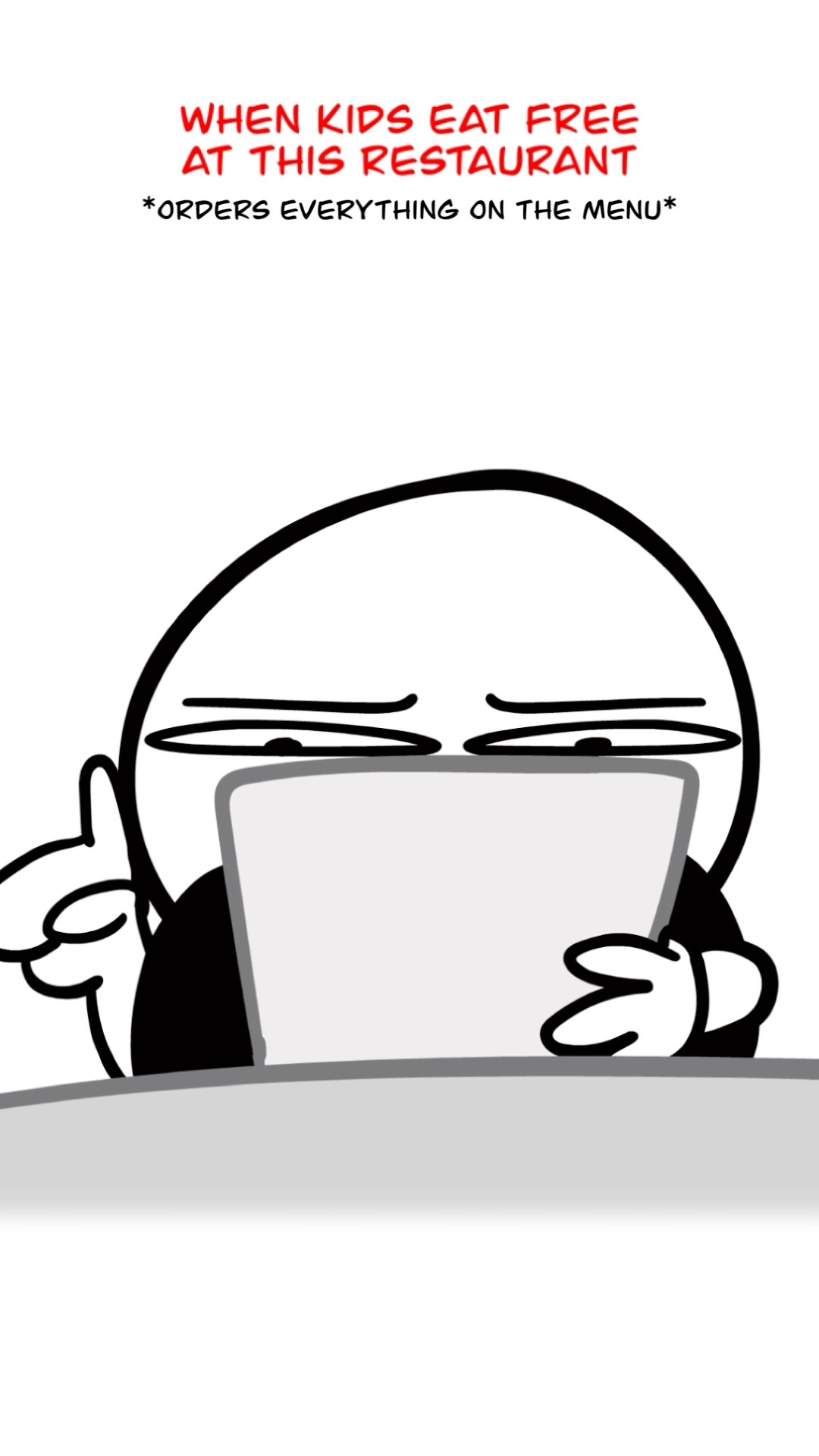 Kids Eat Free ? (Animation Meme) #shorts