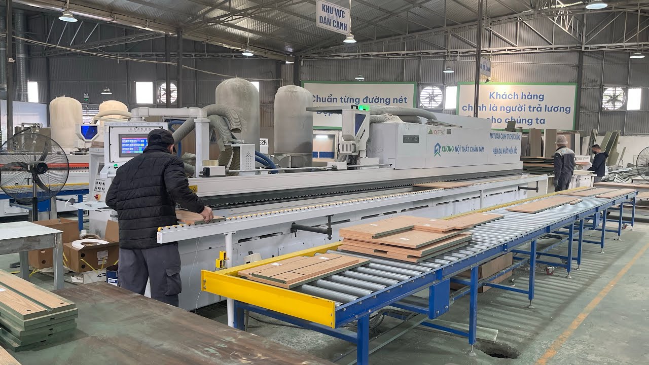 Giới thiệu chi tiết máy dán cạnh tự động 17 chức năng Holztek PRO-900PE2H | Hiện đại nhất miền bắc !