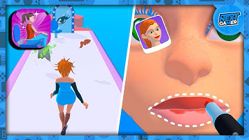 Makeover Race 3D👸💄Mobile Gameplay By NextGamer (Android,iOS) Part-1