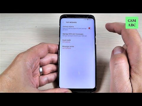 How to Disable SMS Delivery Reports on Samsung Galaxy S8, S8+ and NOTE 8