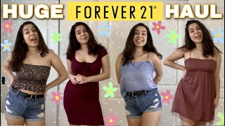 HUGE FOREVER 21 TRY-ON HAUL || SUMMER 2021 Try On Clothing Haul