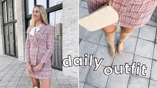 Gossip Girl Inspired Outfit - Zara Tweed Set - Linkjes In Beschrijving