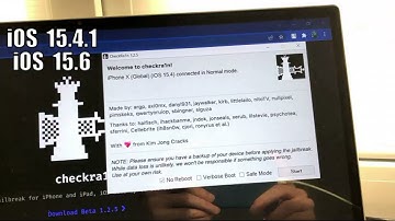 Jailbreak iOS 15.6.1 - 14.8 Updated For Win (CheckRa1n)