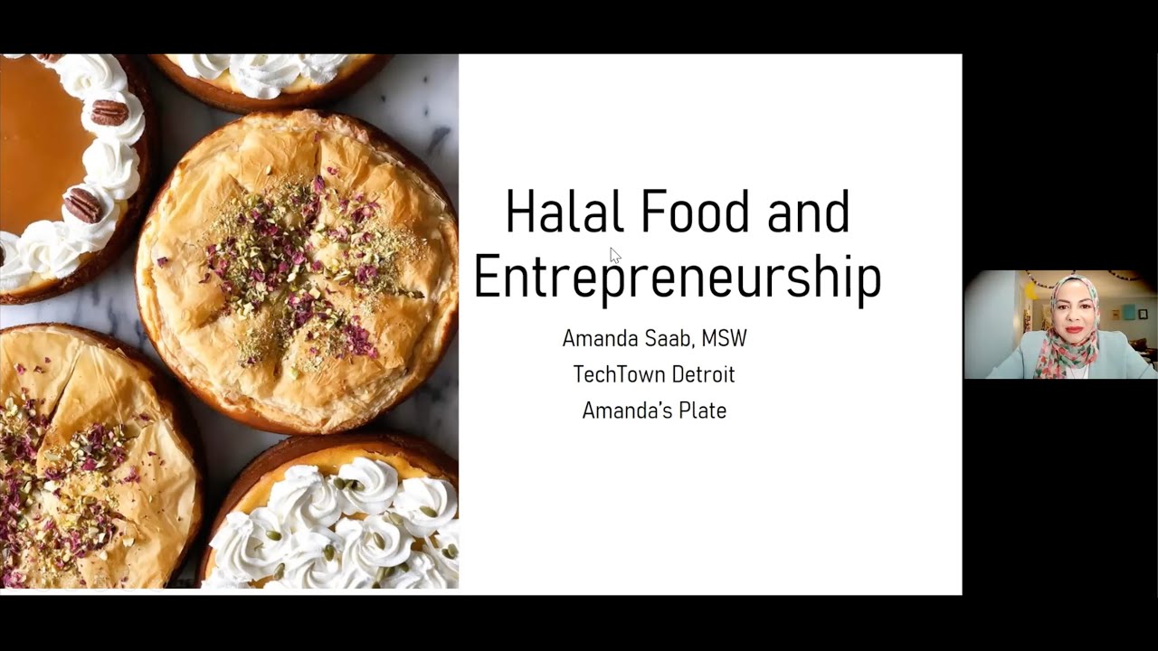 Halal Food & Entrepreneurship with Chef Amanda Saab الأكل الحلال وريادة الأعمال مع الشيف أماندا صعب