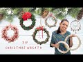 5 unique Christmas wreath ideas - Christmas wreath DIY
