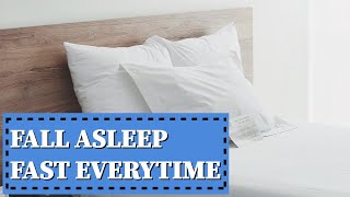 How to Fall Asleep Fast (3 Step Approval Works for Me Everytime) + Giveaway!