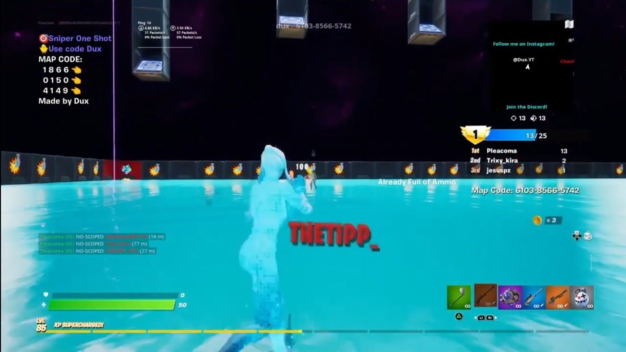 25-0 No-Scope only Win in [