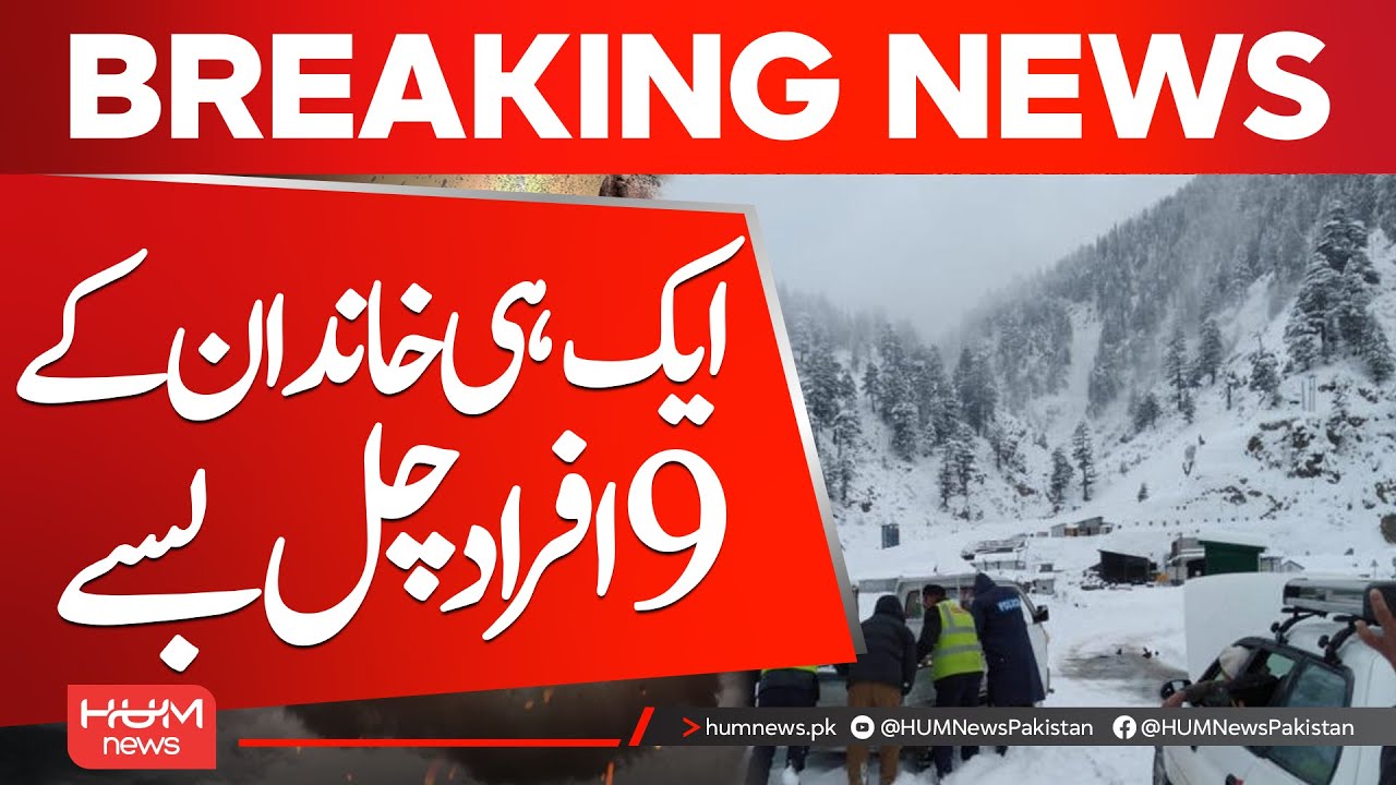 Horrific Accident in Chitral | 9 Members of One Family Killed | Hum News | Pakistan