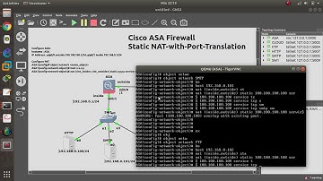 Cisco ASA Firewall - Static NAT with Port Translation