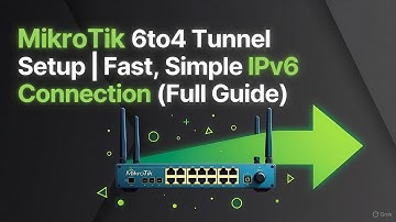 MikroTik 6to4 Tunnel Setup | Fast, Simple IPv6 Connection (Full Guide)