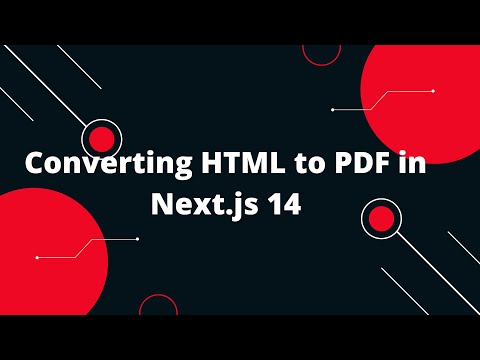 Next.js 14 Tutorial
