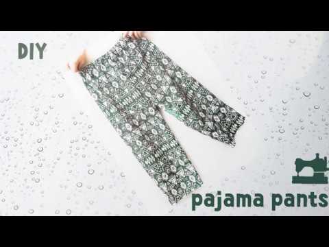 인견잠옷만들기 / DIY Pajama Pants