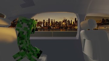 "Away" Infinite Journeys - day 7 (creeper sad)