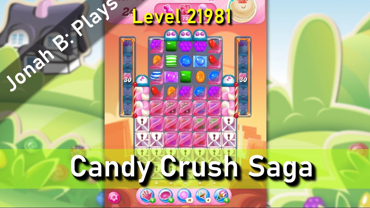 Candy Crush Saga Level 21981 - YouTube