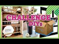 HIGH END DIYs using CRAZY supplies for the Dollar Store! Mystery Box Challenge!