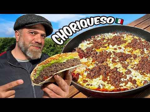 Fiery CHORIQUESO with Cheese and Smoky Grilled Vegetables!