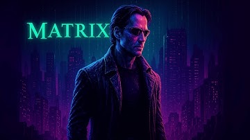 Matrix Dark Synthwave Tribute