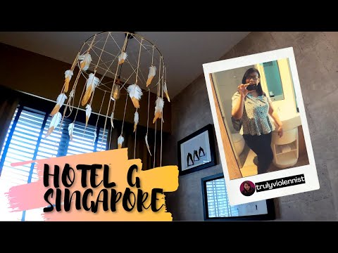 Hotel G Singapore | Staycation 2020 VLOG