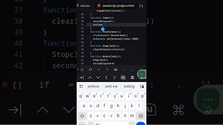 stopwatch html css#shorts #stop #stopwatch #html #css##button #onclick webdesign #coding