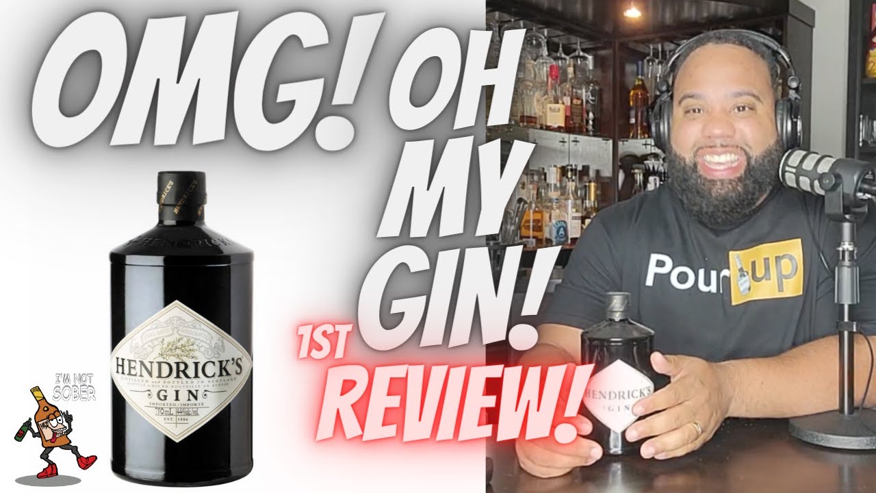 OMG My 1st GIN REVIEW (( HENDRICKS GIN )) WOW! I didn't expect that