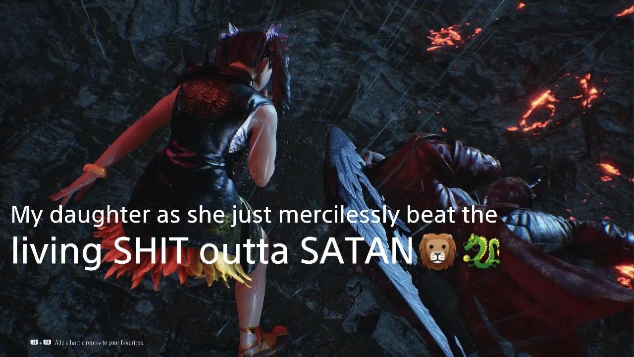 Satan MERCILESSLY BEAT by my daughter!🤜🏼👊🏼😎