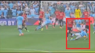 Phil Foden's Hilarious Dive for Dubious Penalty Attempt