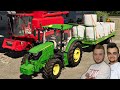 Pierwsze Żniwa Prosa! Zbiór Sianokiszonki! [ AGRO KOLEDZY #12 ] 2x Kamerki 🔥 FS19MP MST