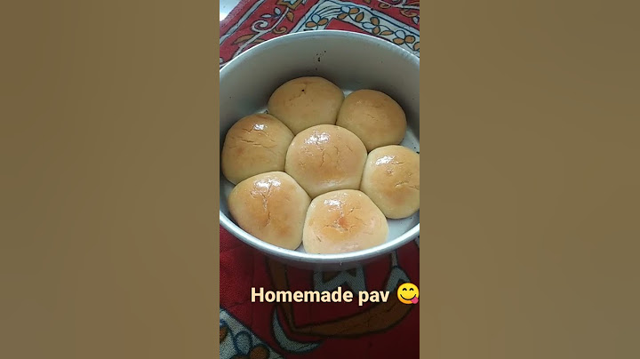 Homemade pav 😋😋🥖