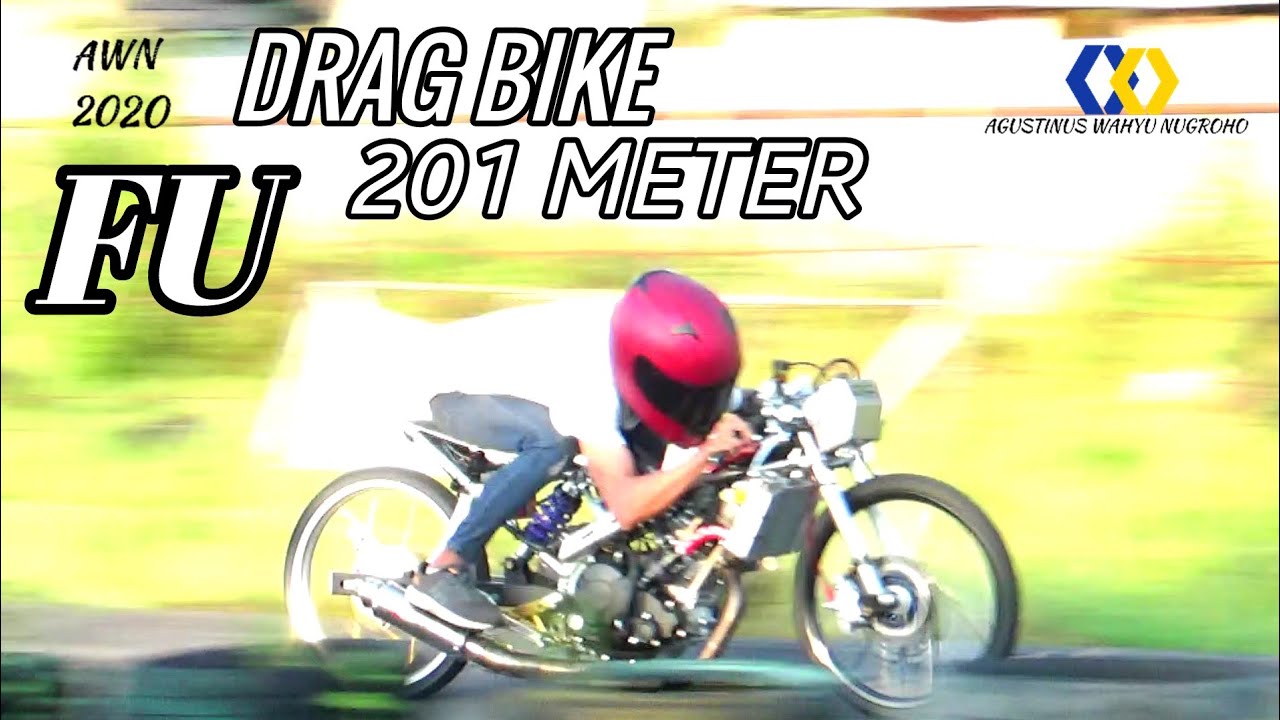 GDS DRAG BIKE SETTING SATRIA FU LINTASAN 201 METER | LATIHAN SORE DRAG BIKE DI SIRKUIT GANTOWARNO