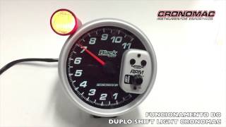 FUNCIONAMENTO DUPLO SHIFT LIGHT CRONOMAC!!!