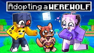 Adopting a WEREWOLF in Minecraft!