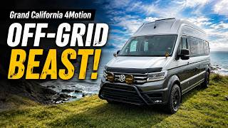 The Ultimate Off-Grid VW Grand California 4Motion? Full Van Tour