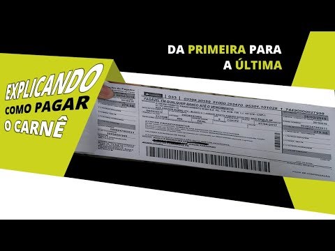 Explicando como pagar o carnê do financiamento da moto de traz para frente