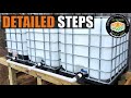 Collect and store  diy rainwater harvesting system