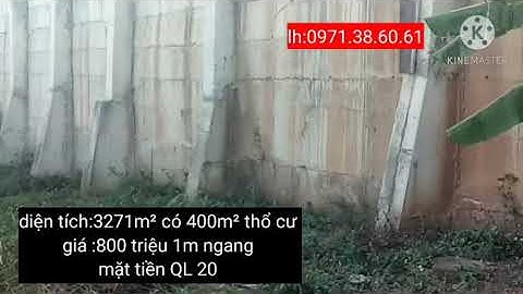 bán lô đất mặt tiền Ql 20 thị trấn liên nghĩa đức trọng lâm đồng