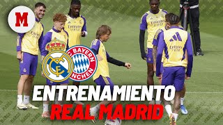 REAL MADRID - BAYERN I Entrenamiento Real Madrid en directo