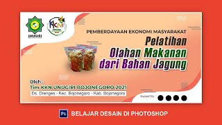 Tutorial Desain! Backdrop Banner Kegiatan Pelatihan dengan Photoshop Tutorial Desain! Backdrop Banner Kegiatan Pelatihan dengan Photoshop