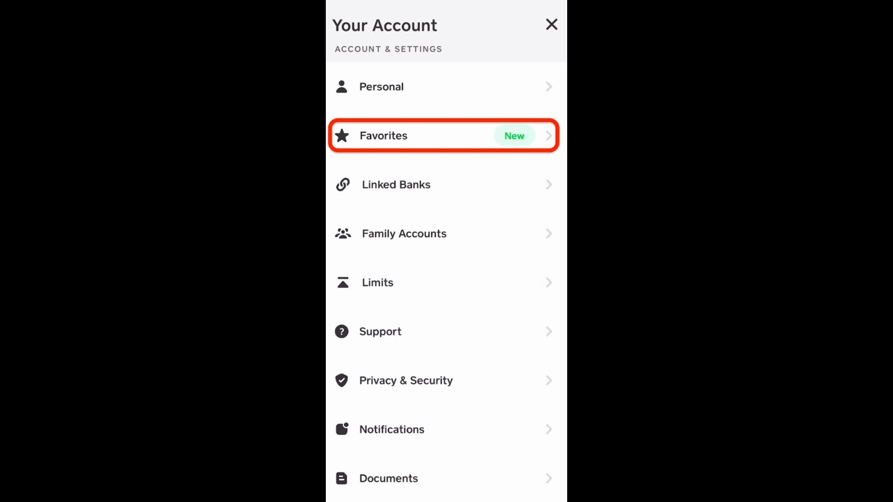Как удалить получателя из Cash App