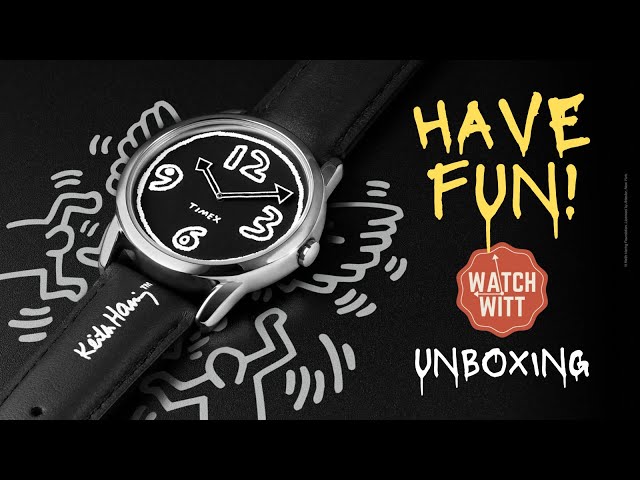 Got Chalk? Timex x Keith Haring Easy Reader Unboxing - YouTube