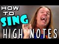 How To Sing High Notes