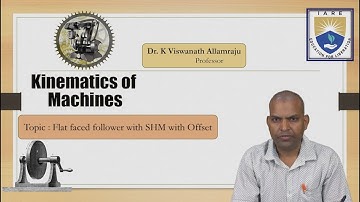 Flat faced follower with SHM with Offset by Dr. K Viswanath Allamraju