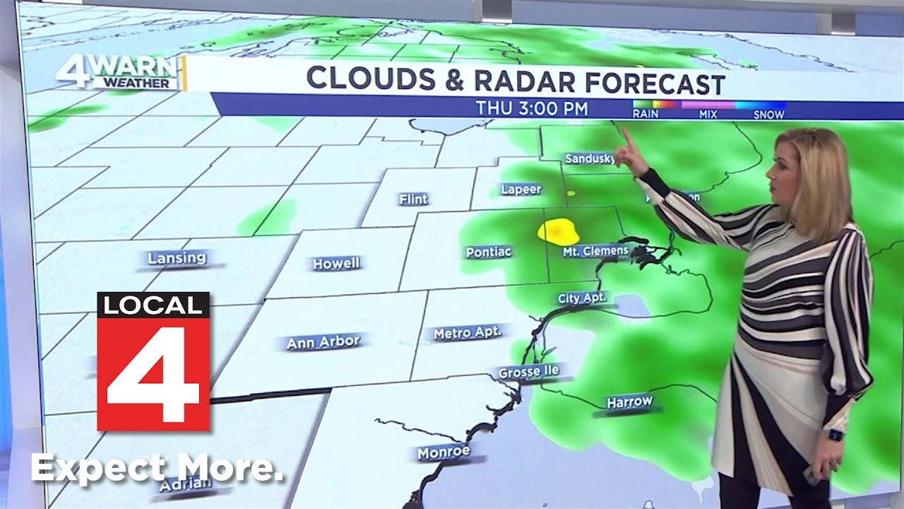 Metro Detroit weather forecast Nov. 14, 2024 -- 6 a.m. Update - YouTube