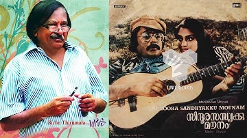 Kelilolam... | SINDHOORA SANDHYAKKU MOUNAM | Bichu Thirumala | Shyam | Yesudas & Janaki | 1982