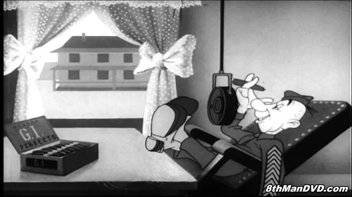 LOONEY TUNES (Looney Toons): PRIVATE SNAFU - Gripes (1943) (Remastered) (HD 1080p) | Mel Blanc