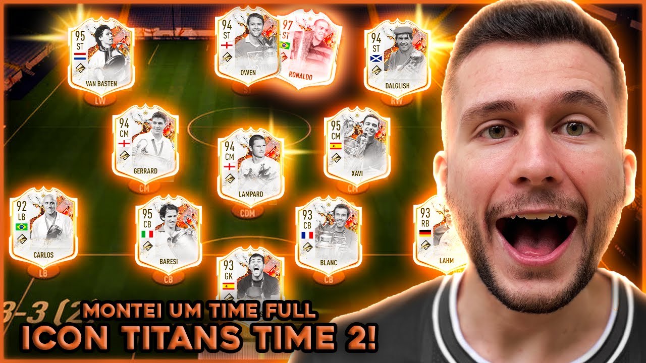 MONTEI UM TIME FULL ICON TITANS DO TIME 2 E JOGUEI A WL!! 🔥🔥 FIFA 23 - ULTIMATE TEAM