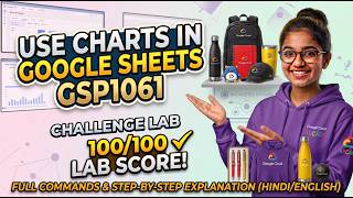 Use Charts in Google Sheets #latest #GSP1061 #qwiklabsarcade2026 #YashRTech