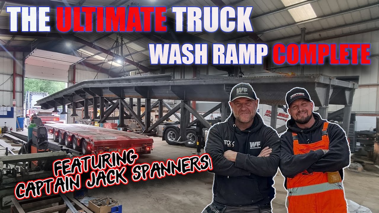 9 Ton 8 Wheeler Ramp Finished, Loaded, Hauled & Fitted! Ch #053 - YouTube
