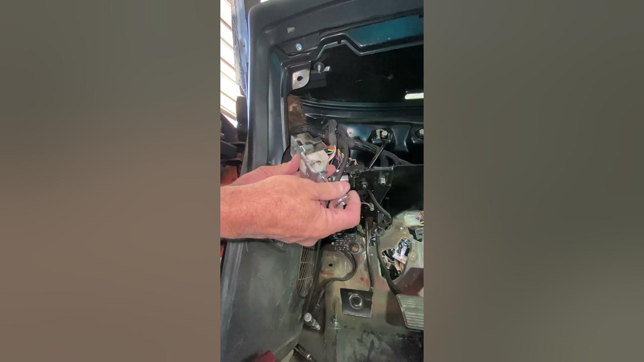 1969 Firebird headlight switch lever removal. How to. howto 1969firebird lightswitch removal